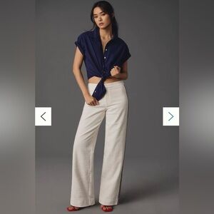 Anthropologie Maeve Tweed Track Pants NWT